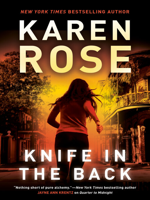 Title details for Knife in the Back by Karen Rose - Wait list